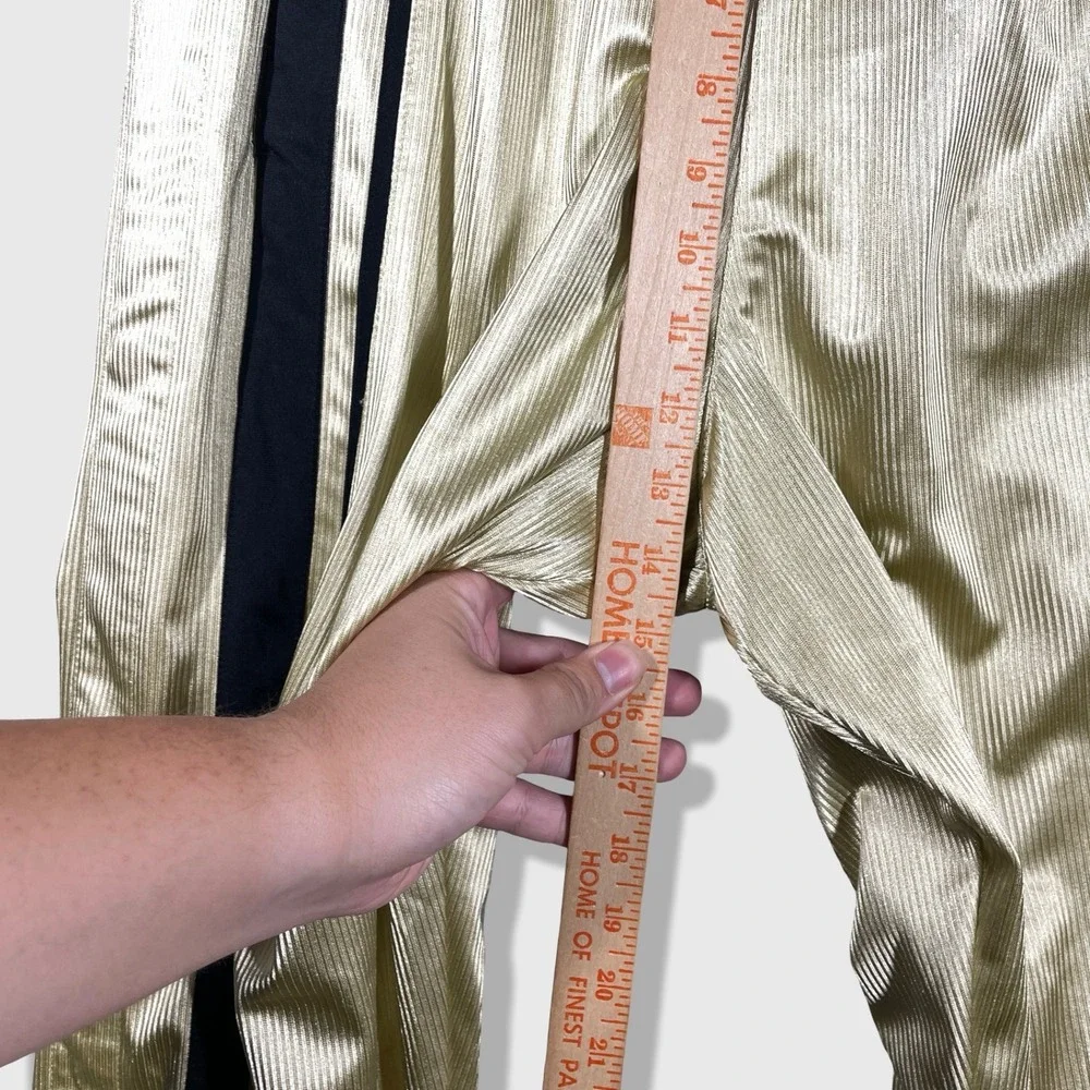 Nike Break Away Pants Mens M Gold Y2K Streetwear Sporty Retro Athletic